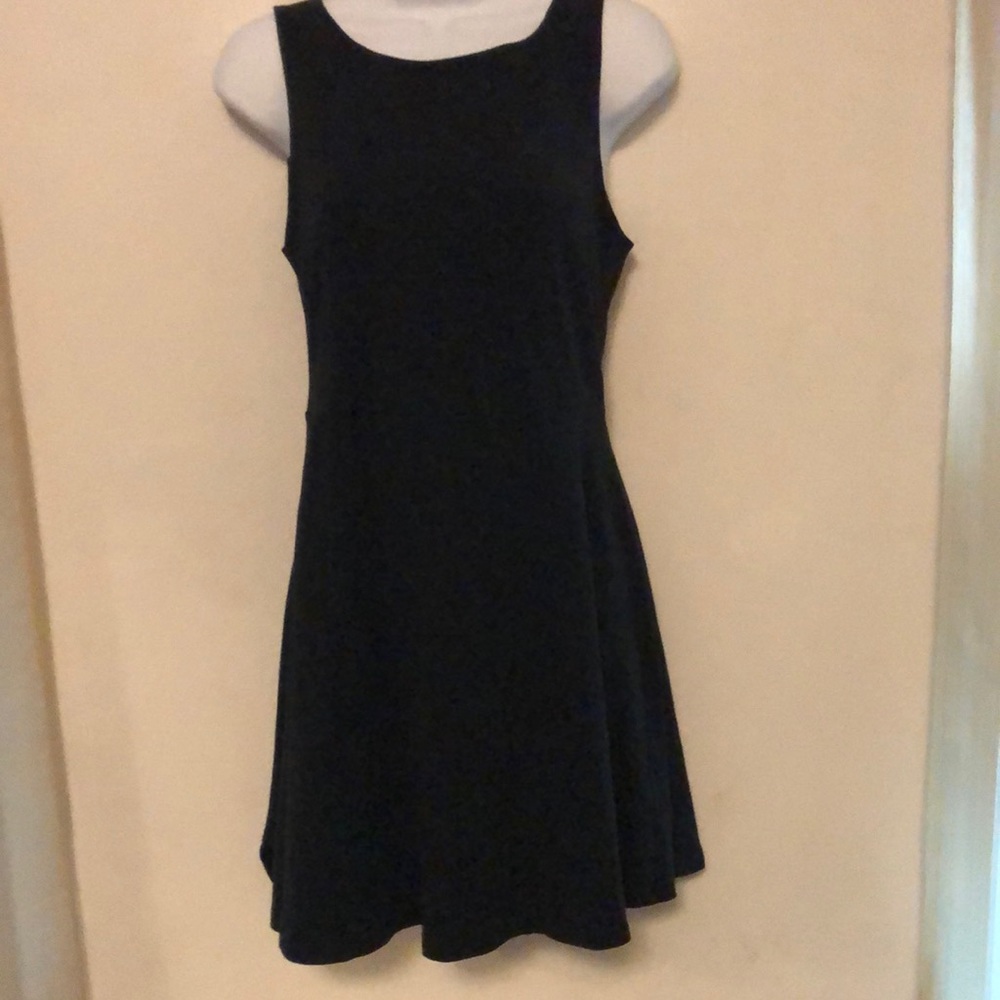 Mini sleeveless cotton dress